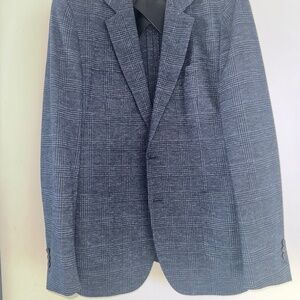 Reiss Blazer - Blue Plaid Print